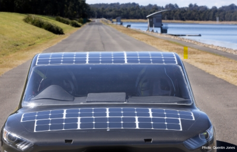 UNSW Sunswift car Photo by Quentin Jones